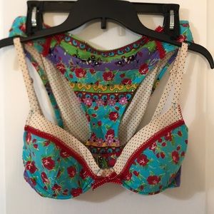 two piece bathing suit